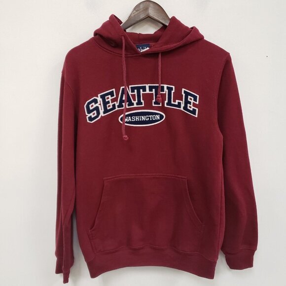 Blue 84 Mens Seattle Pullover Hoodie Size S Logo Athleisure Y2K Lounge‎ Comfy - Picture 1 of 8